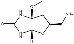 2H-Furo[2,3-d]imidazol-2-one,5-(aminomethyl)hexahydro-6a-methoxy-,(3aS,5S,6aS)-(9CI),511272-16-5,结构式