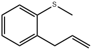 3-(2-METHYLTHIOPHENYL)-1-PROPENE Struktur
