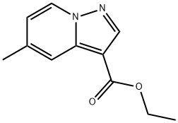 5-甲基吡唑并[1,5-A]吡啶-3-羧酸乙酯, 51135-70-7, 结构式