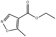 Ethyl 5-methylisoxazole-4-carboxylate Struktur