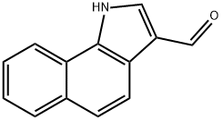 1H-苯并[G]吲哚-3-甲醛,51136-18-6,结构式
