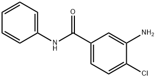 3-amino-4-chloro-N-phenylbenzamide Struktur