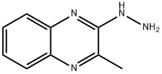 2(1H)-Quinoxalinone,3-methyl-,hydrazone(9CI) 化学構造式