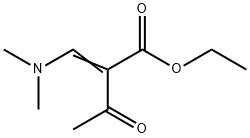 2-乙酰基-3-(二甲基氨基)丙烯酸乙酯, 51145-57-4, 结构式