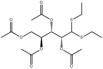 2-O,3-O,4-O,5-O-Tetraacetyl-L-arabinose diethyl dithioacetal|