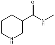 PIPERIDINE-3-CARBOXYLIC ACID METHYLAMIDE Structure