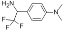 1-(4-DIMETHYLAMINOPHENYL)-2,2,2-TRIFLUOROETHYLAMINE Struktur
