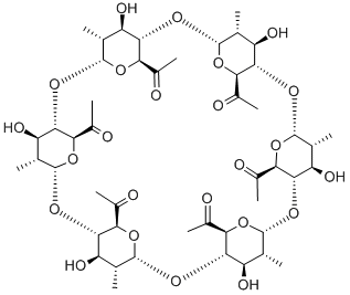 2,6-DI-O-METHYL-ALPHA-CYCLODEXTRIN Struktur
