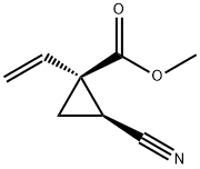 Cyclopropanecarboxylic acid, 2-cyano-1-ethenyl-, methyl ester, cis- (9CI)|