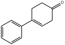 4-フェニルシクロヘキス-3-エン-1-オン 化学構造式