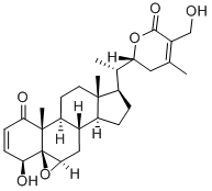 ウィタフェリンA 化学構造式