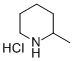 2-METHYL-PIPERIDINE HYDROCHLORIDE 化学構造式