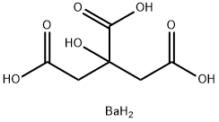 バリウム/3-ヒドロキシ-3,4-ジカルボキシブタノアート,(3:2) 化学構造式