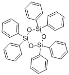 Hexaphenylcyclotrisiloxane Struktur