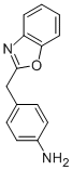 4-BENZOOXAZOL-2-YLMETHYL-PHENYLAMINE 结构式