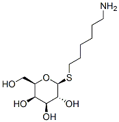 6-氨己基-BETA-1-硫代-D-半乳糖苷 结构式