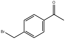 1-(4-(ブロモメチル)フェニル)エタノン 化学構造式