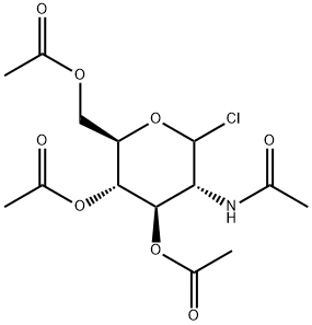 N-ACETYL-1-CHLORO-3,4,6-TRI-O-ACETYL-GLUCOSAMINIDE Structure
