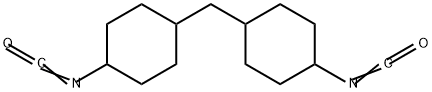 Methylene-bis(4-cyclohexylisocyanate) Struktur