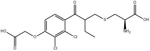 Ethacrynic Acid L-Cysteine Adduct Struktur