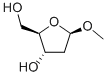 Methyl-2-deoxy-beta-D-ribofuranoside