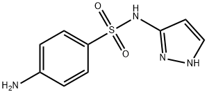 Benzenesulfonamide, 4-amino-N-1H-pyrazol-3-yl- (9CI),51264-18-7,结构式