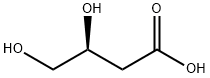 3,4-dihydroxy-Butanoic acid Structure