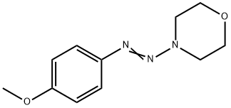 4-[(4-METHOXYPHENYL)AZO]-MORPHOLINE 结构式