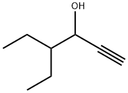 4-乙基-1-己炔-3-醇 结构式