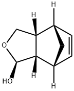 4,7-Methanoisobenzofuran-1-ol, 1,3,3a,4,7,7a-hexahydro-, (1S,3aR,4S,7R,7aS)- (9CI) 化学構造式