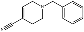 1-(benzyl)-1,2,3,6-tetrahydroisonicotinonitrile Structure