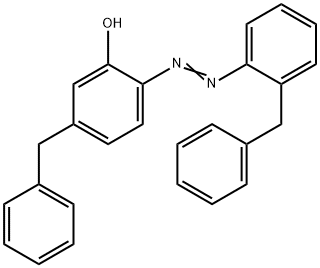 5-(Phenylmethyl)-2-[[2-(phenylmethyl)phenyl]azo]phenol,51284-76-5,结构式