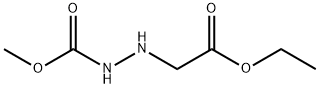 Hydrazinecarboxylic  acid,  2-(2-ethoxy-2-oxoethyl)-,  methyl  ester Structure