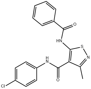 5-(benzoylamino)-N-(4-chlorophenyl)-3-methyl-4-isothiazolecarboxamide|氰基甲酸乙酯