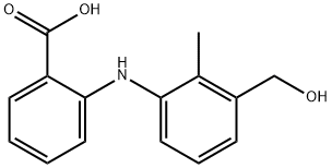 3′-ヒドロキシメチルメフェナム酸 化学構造式