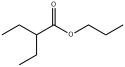PROPYL-2-ETHYLBUTANOATE 结构式