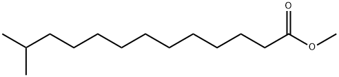 12-メチルトリデカン酸メチル 化学構造式