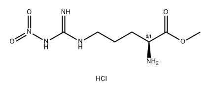 N'-Nitro-L-arginine-methyl ester hydrochloride Struktur