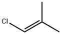 1-氯-2-甲基-1-丙烯,513-37-1,结构式