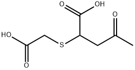 2-(carboxymethylsulfanyl)-4-oxo-pentanoic acid,5130-16-5,结构式
