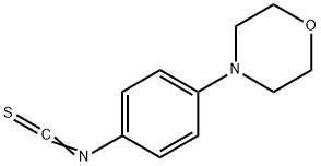 4-吗啉基苯基异硫氰酸酯 结构式