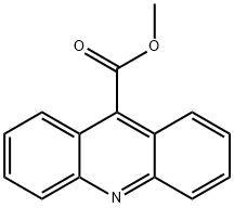 9-アクリジンカルボン酸メチル 化学構造式