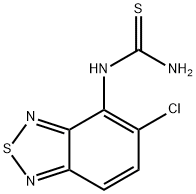 N-(5-Chloro-2,1,3-benzothiadiazol-4-yl)thiourea Structure