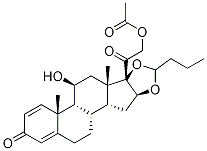 21-Acetoxy-11β-hydroxy-16α,17α-propylmethylenedioxpregna-1,4-diene-3,20-dione