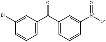 (3-溴苯基)(3-硝基苯基)甲酮,51339-38-9,结构式
