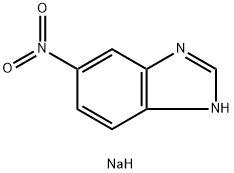 6-NITROBENZIMIDAZOLE SODIUM SALT,51349-86-1,结构式