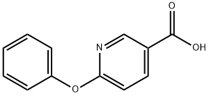 6-フェノキシニコチン酸 化学構造式