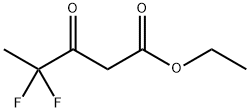 4,4-Difluoro-3-oxopentanoic acid ethyl ester Structure