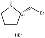 L-2-(Bromomethyl)pyrrolidine hydrobromide,51368-34-4,结构式