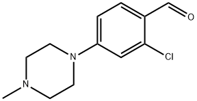 2-Chloro-4-(4-Methylpiperazino)benzaldehyde,51420-30-5,结构式
